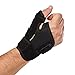 BraceUP Thumb Spica Splint Brace Right Left Hand Women and Men, CMC with Thumb Support, for Arthritis, Tendonitis, Carpal Tunnel Pain Relief and Thumb Sprain (Black)