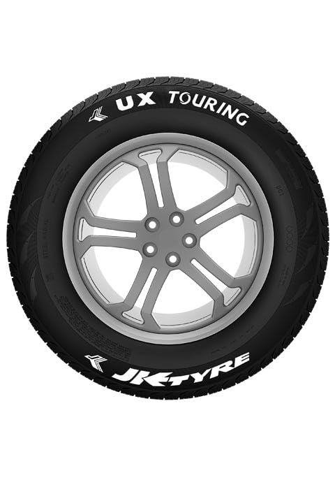 Image of JK 175 /65 R14 UX TOURING 82T TUBELESS TYRE | Car Tyre for Front and Rear
