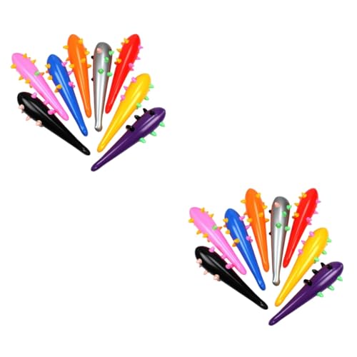 Toyvian 16 Peças Bastões Infláveis Adereço Líder De Torcida Martelos De De Beisebol Brinquedos De In