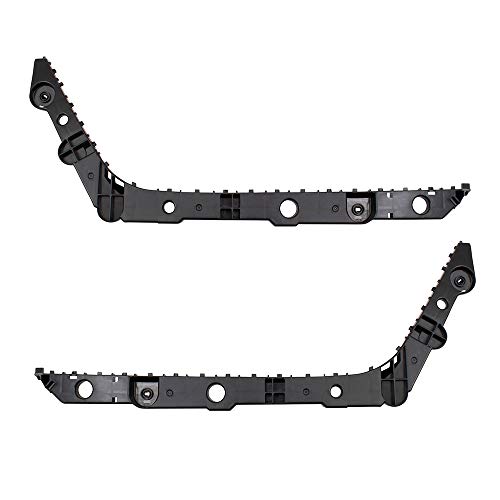 Brock Replacement Pair Set Rear Bumper Side Support Face Bar Brackets Retainer Covers Compatible with 2013-2018 Sentra 852273SH0A 852263SH0A