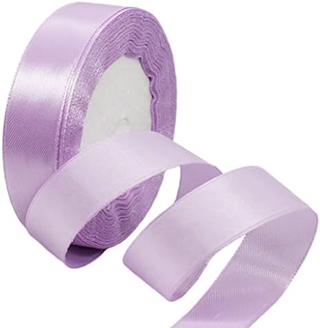 Yellow Ribbon 20mm for Gift Wrapping,22M Double Sided Satin Ribbon Yellow Polyester Ribbon Balloon Ribbon Fabric Thick Ribbon for Crafting,Christmas,Valentine,Bouquets,Cake Wedding Party Decoration
