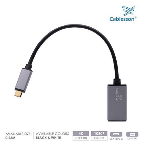 Adaptador USB Tipo C a Mini DisplayPort hembra cable Thunderbolt 3 compatible MacBook 4K 60Hz 2
