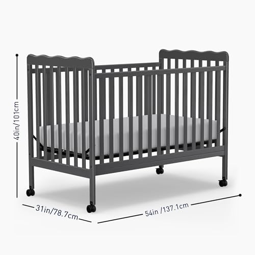 Saylike CONVERTIBLE CRIB-01 Baby Crib, 3-In-1 Convertible Crib Wood Full Size Toddler Bed thumb #6