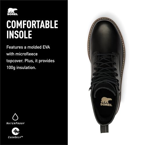 SOREL Men's Slabtown 62 Six Waterproof Boot4