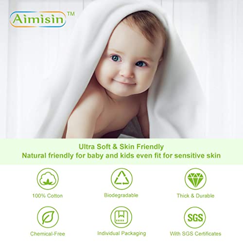 Aimisin Compressed Towels Disposable Soft Durable Towels 100% Cotton For Home Bathroom Travel Camping (L-31.5''X 63''-2Pack(10Pcs)) #TOP4