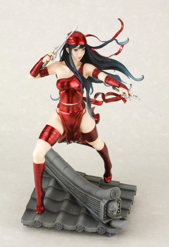 ■コトブキヤ　MARVEL美少女　エレクトラ　1/7　透け塗装完成品　フィギュア Amazon | ELEKTRA MARVEL美少女 エレクトラ (1/7スケール PVC塗装済み