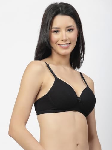 Image of Floret Women's Convertible-Straps T-Shirt Bra Lightly Padded & Non-Wired Medium Coverage Bra