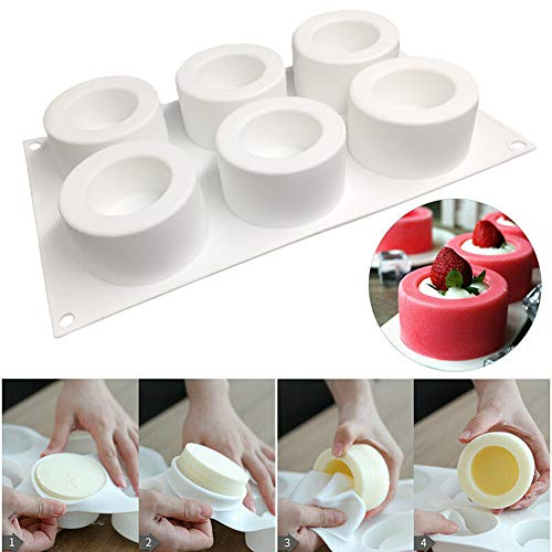 BESTEU Dessert Silikon Pudding Cup Kuchenform Diy Backform Kuchenform Kuchen Dekorieren Tools Backformen