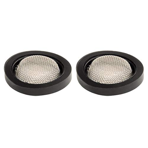 Xavax Joint d'étanchéité (pour tuyau d'alimentation, 3/4", avec tamis) Noir/Argent Cover
