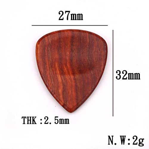LOVIVER Médiators de Guitare En Bois, Médiators de Guitare En Bois de Santal Rouge pour électrique, Acoustique Ou - Les Beatles, Paul McCartney, John Lennon, RIngo Starr, George Harrison LOVIVER Médiators de Guitare En Bois, Médiators de Guitare En Bois de Santal Rouge pour électrique, Acoustique Ou – Image 8