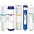 Membrane Solutions Reverse Osmosis Filter Replacement, 75 GPD Complete Replacement Filter Set For Under Sink 5-Stage Reverse Osmosis Replacement Water Filter System