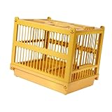 Bothyi Bird Bathing Cage Bird Water Bath Tub Easy to Use Birdcages House Parrot Station Cage for Budgies Cockatoos Macaw Small Birds