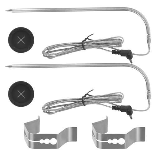 Stainless Steel Temperature Probe with Screen for Grill Cooking