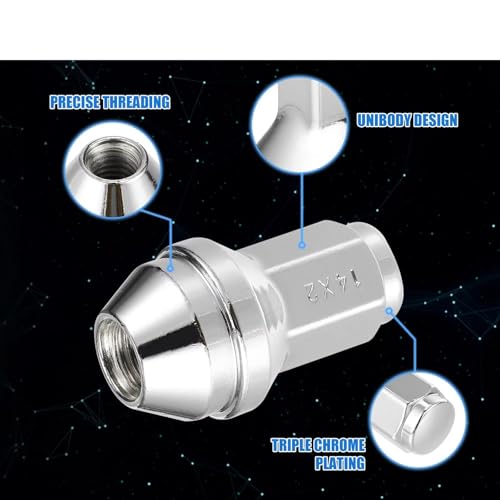 Tuercas de ruedas coche y tornillo cubo para Ford Expedition 2000-2014 2