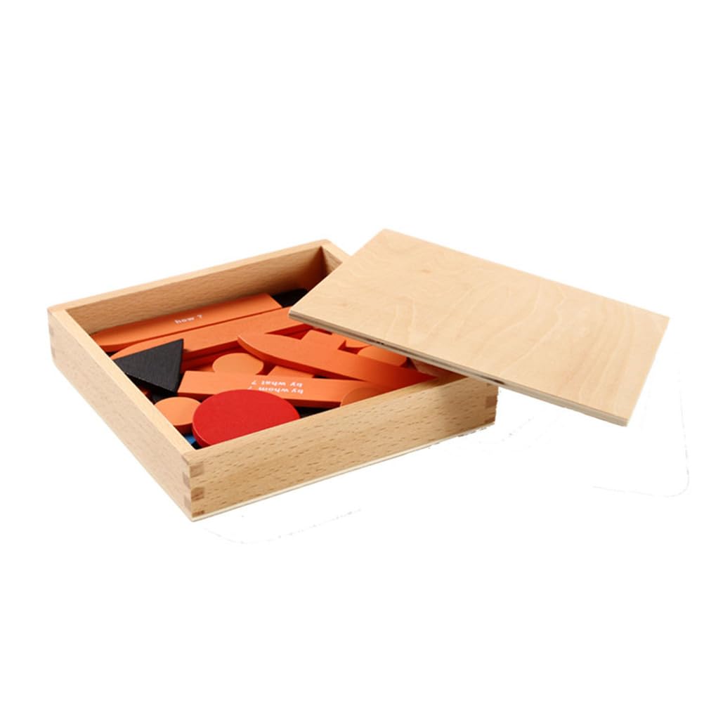 Tablero de Análisis de Lectura Montessori, Juguete de Lenguaje y Lectura de Madera para Niños Pequeños