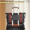 Luggage Set 5 Piece Suitcase Set Carry On Luggage Pc Abs Tsa Lock Hard Shell Lightweight Checked Luggage Set With Spinner Wheels For Family Travel Blackbrown