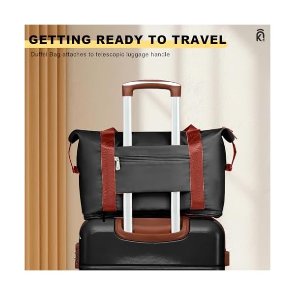 Luggage Set 5 Piece Suitcase Set Carry On Luggage Pc Abs Tsa Lock Hard Shell Lightweight Checked Luggage Set With Spinner Wheels For Family Travel Blackbrown