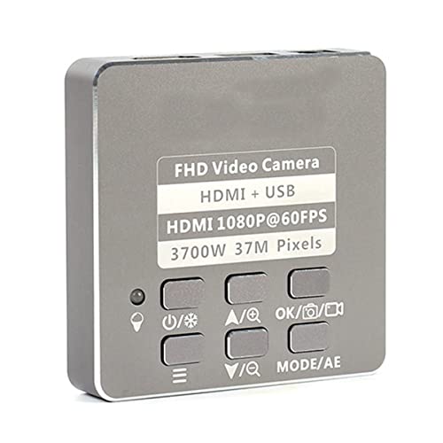 ラボ用顕微鏡アクセサリー 108.066PPS 37MP.産業用電子デジタルビデオ顕微鏡カメラ(Grey-A)