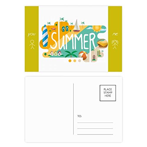 Illustration ami jeu de cartes postales créatif pour dire merci avec tendresse