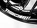 BIKE-label Felgenbett Aufkleber 4er Set kompatibel für KTM 1190 Adventure 790079-VA
