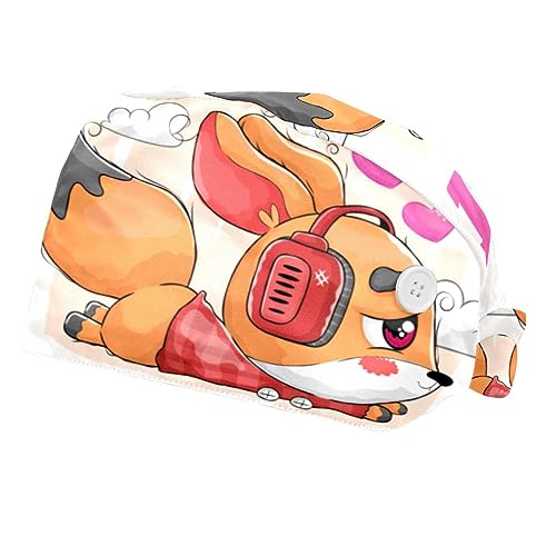 Casquettes de travail renard VERED pour rester au frais en cuisine et atelier créatif