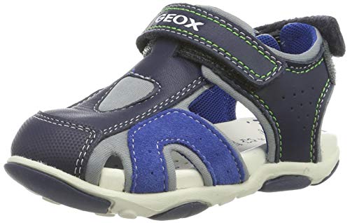 Geox B Sandal AGASIM Boy, Sandalias Bebé-Niños, Azul (Navy/Royal C4226), 23 EU