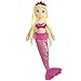 Aurora World- Aurora, 33207, Sea Shimmers Jewel La Sirena, 46cm, Peluche, (Rosa, Giallo, Pesca), Colore Pink, Yellow, Peach