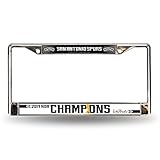 2014 San Antonio Spurs NBA Champions Chrome Frame