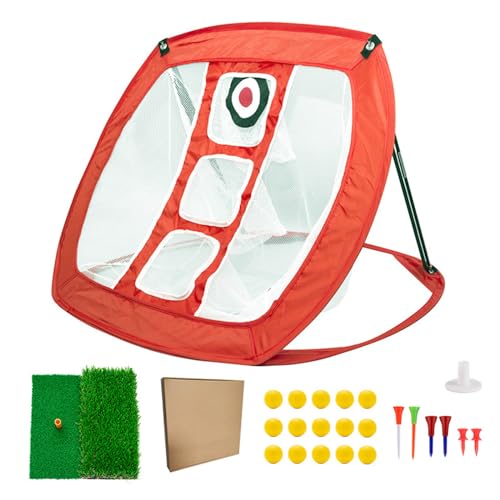 Filet d'entraînement de golf intérieur extérieur avec tapis pour débutant au swing