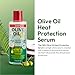 ORS Heat Protection Hair Serum infused with Coconut Oil for Restorative Shine Olive Oil Style and Curl Smooth-N-Hold Pudding - Bundle