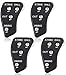 PECMER 4-Dial Umpire Indicator 4 Pcs Umpire Accessories Set Baseball Counter Clicker Baseball Umpire Gear Umpire Gear Set for Softball
