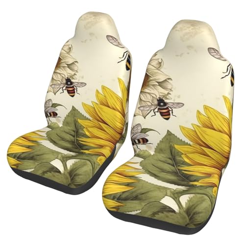 Housse de siège de voiture imperméable et respirante protection maximale lot de 2