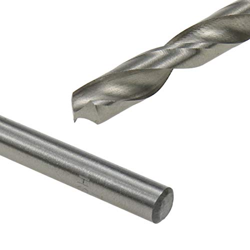 Rannb Twist Drill Bit Straight Shank For Electrical Drilling Tool 7Mm/0.28" Bit Dia 200Mm/8" Length - 2Pcs #TOP2