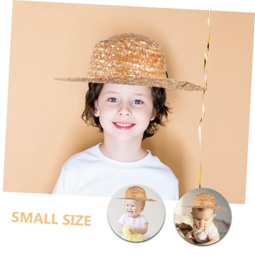 for Beach Outdoor Activities Lightweight Sun Protection Hat for Summer Vacations Parties and Travel Accessory for Boys Khaki3
