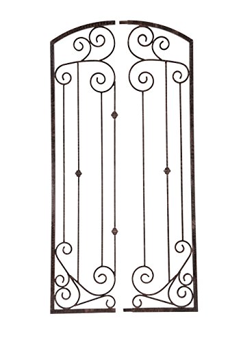 H Potter Trellis Garden Large Wrought Iron Heavy Scroll Metal Decoration Weather Resistant Lawn Patio Screen #TOP5