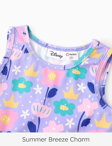 Image of Disney Minnie Mouse Princess Frozen Elsa Stitch Girls Dress Sleeveless & Short Sleeve Casual Summer Clothes Baby to Toddler