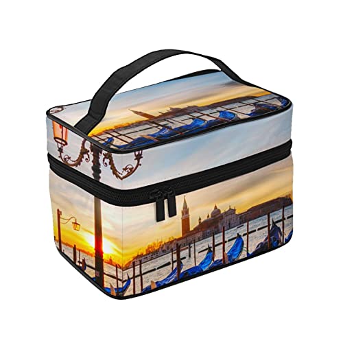 Trousse de maquillage grand format Venice Lantern rangement noir