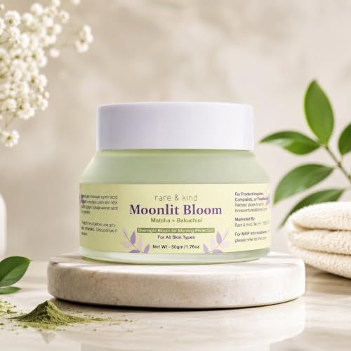 Image of Rare & kind Moonlit Bloom Overnight Face Cream, 50g