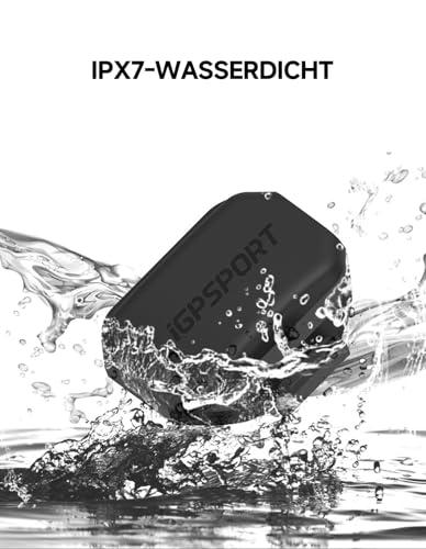 iGPSPORT SPD70 Fahrrad Geschwindigkeitsmesser/CAD70 Fahrrad Trittfrequenzsensor, 300 Stunden Akkulaufzeit, Bluetooth 5.0 ANT+, IPX7 Wasserdicht (CAD70+SPD70 Set)