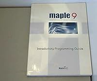 Introductory Programming Guide: Maple 9 1894511433 Book Cover