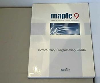 Paperback Introductory Programming Guide: Maple 9 Book