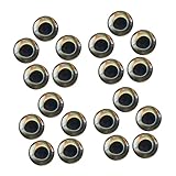 BESPORTBLE 20個り 仿真 眼 亞假饵 水域での りに 適なリアルなデザイン 者