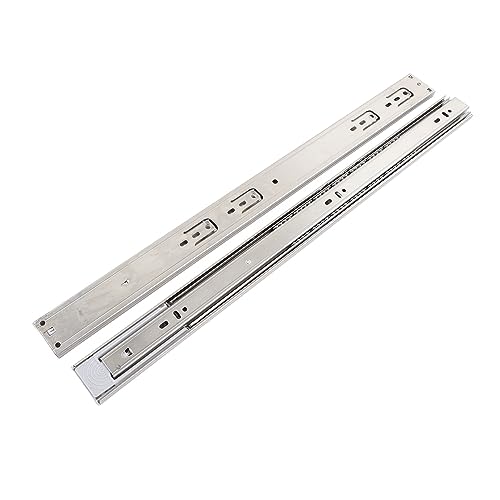 Glissières de tiroir inox 22" robustes à extension complète - 5