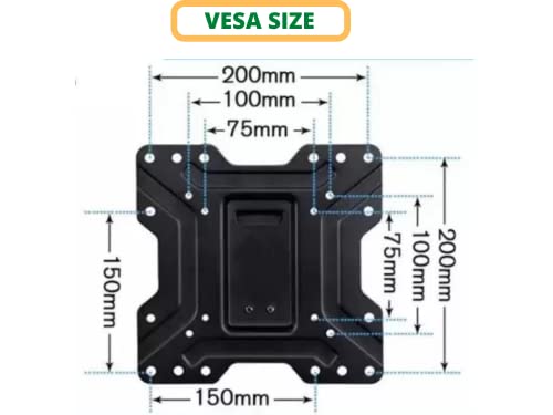 Image of PROSAC Premium Heavy Duty Full Motion Wall Mount 23-43 inch LED LCD HD Plasma TV Stand (Minimum 100x100 mm & Maximum 200x200) (Not Suitable for Mi /Redmi LED /LCD TV)
