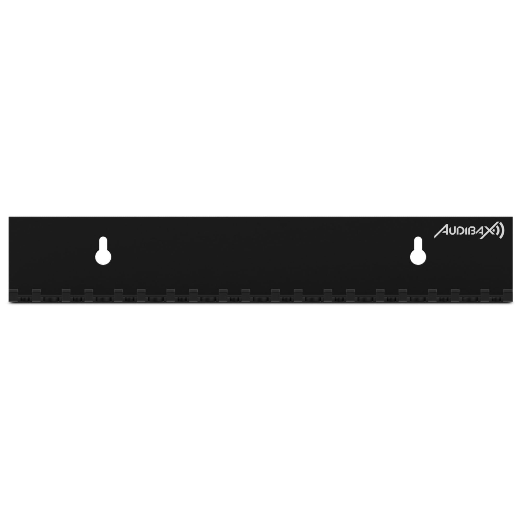 Audibax CWS 10 Soporte de Pared para Cables 19 Huecos 4-11mm