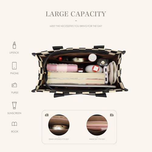 Bolso Tote para Mujer de Cuero Vegano con Correa Ajustable miniatura 5