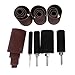 Abrasive Sanding Drum 20Pcs Kit with Storage Case Compatible with Rotary Tools for Metal Wood and DIY Activities 80 Grit and 120 Grit Sandpaper Sleeves Set
