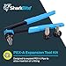 SharkBite PEX-A Expansion Tool Kit, Includes 1/2 inch, 3/4 inch, and 1 inch Expansion Heads, Auto-Rotating Expansion Tool, Lubricant and Carrying Case