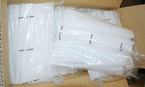 7/16" X 10" (or 11mm X 10") Large Hot Melt Glue Stick Super Transparent Bulk (410 pcs)