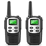LEETEL Walkie Talkie with 22 FRS Channels, Long Range Walkie Talkies for Adults with VOX Scan LED...